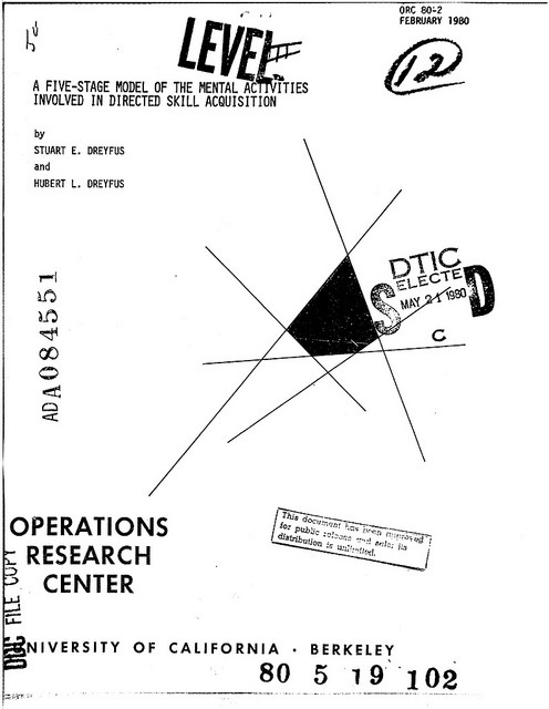 Das Dreyfus-Modell: Die Stufen der Kompetenzbildung