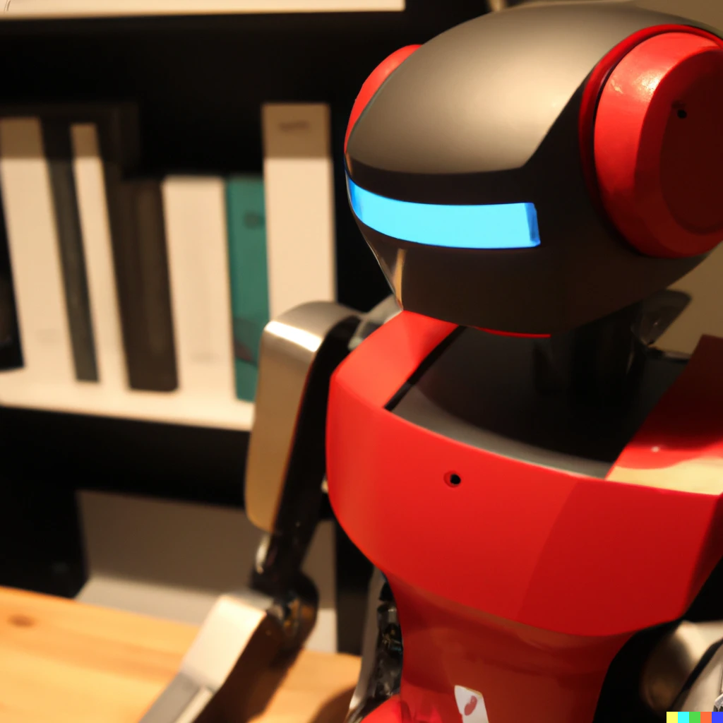 Dekobild: Roboter im Büro