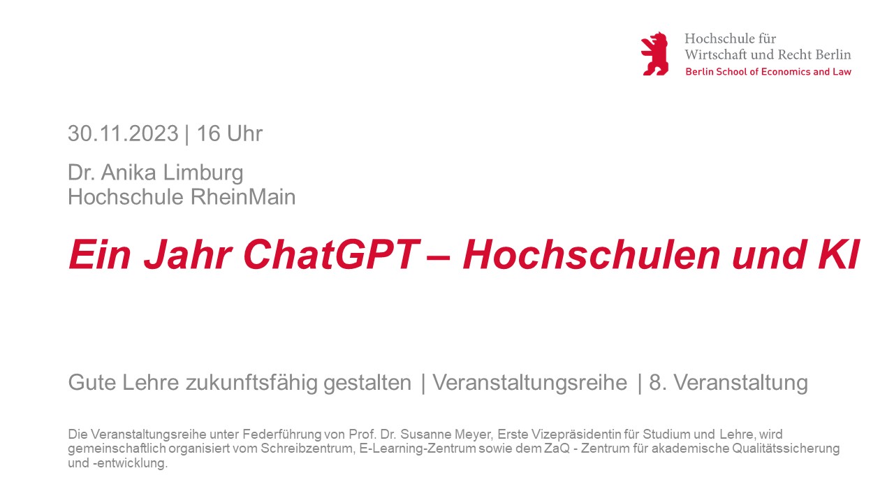 Startfolie_Limburg Startfolie des Vortrags