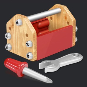toolbox Wikimedia Commons http://commons.wikimedia.org/wiki/File:Toolbox_icon.jpg