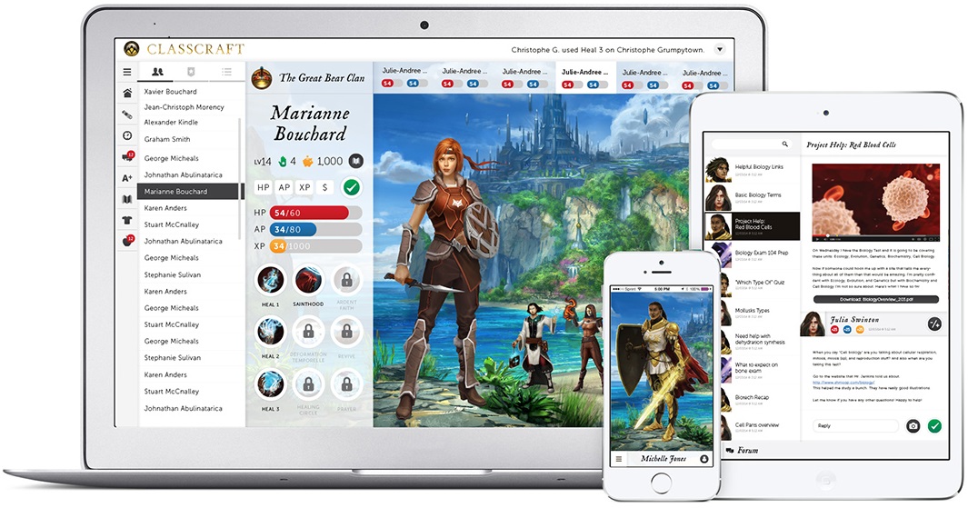 Bild von classcraft.com zur Verwendung im Blog freigegeben