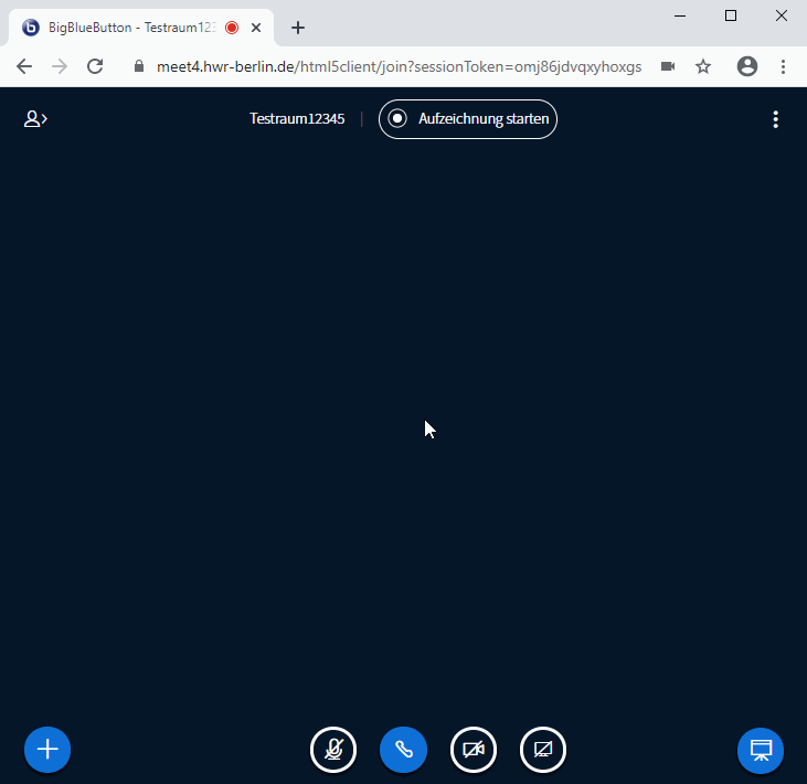 BBB Aufzeichnung Aufzeichnung