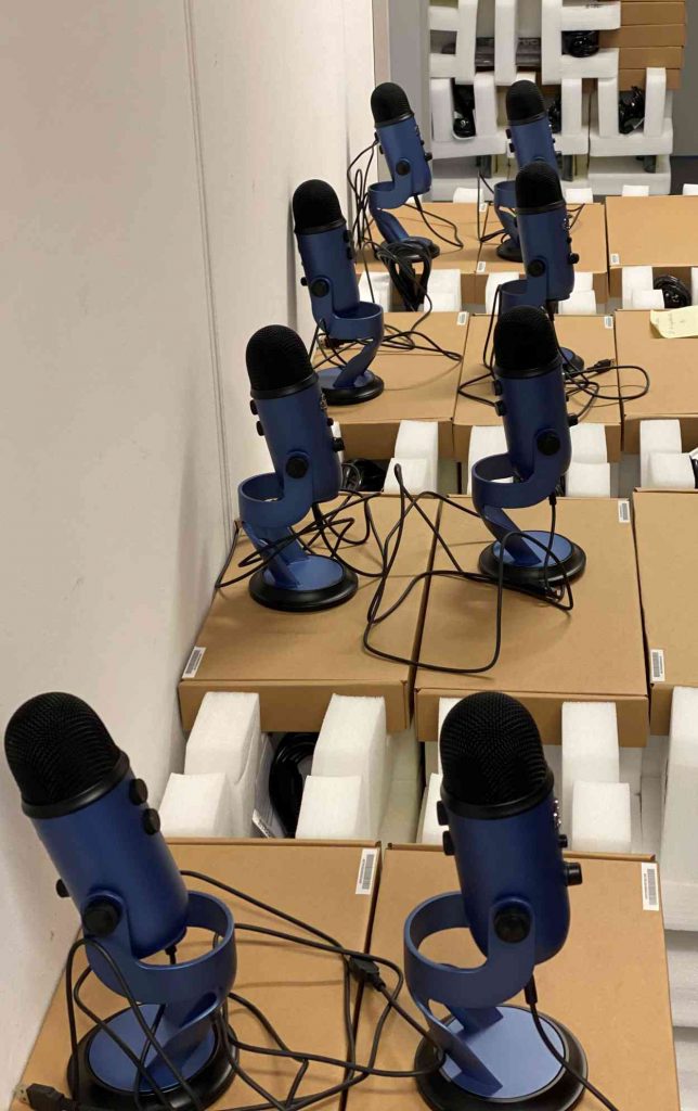 Bild von den Geräten