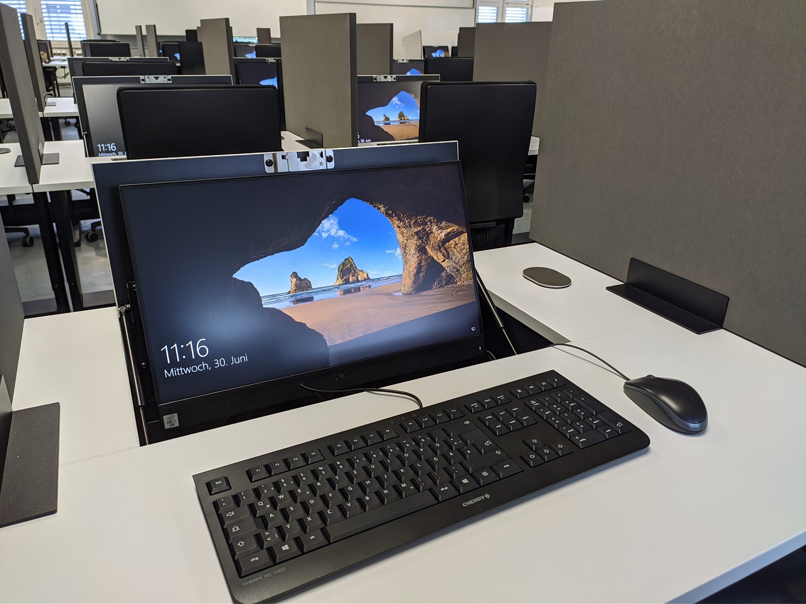 Arbeitsplatzansicht Raum 4.04