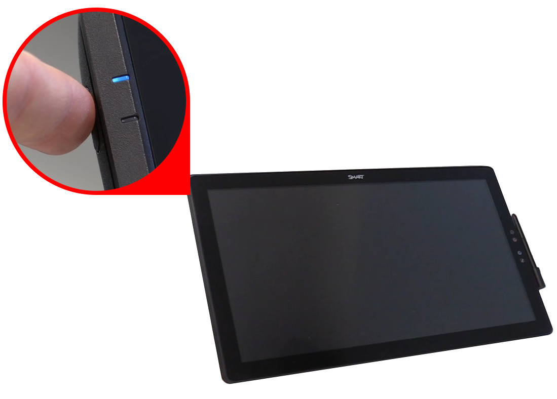 SMART Podium einschalten