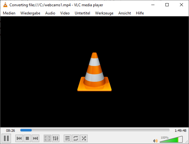 VLC Converting VLC Converting