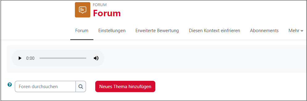 einbindungimforum