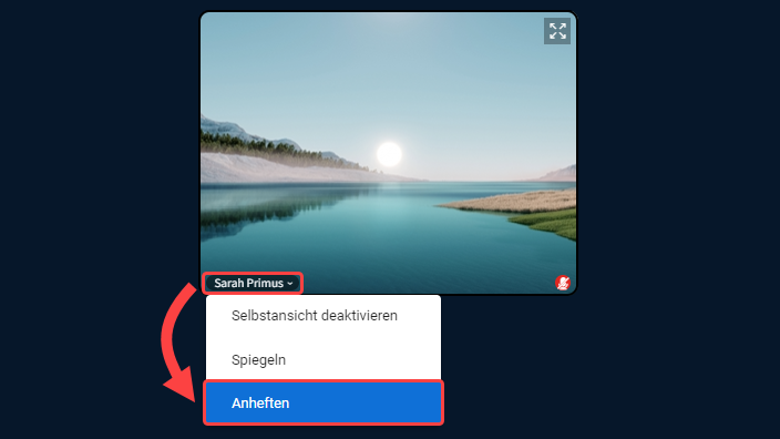 BBB 2.6 Webcam anheften BBB 2.6 Webcam anheften