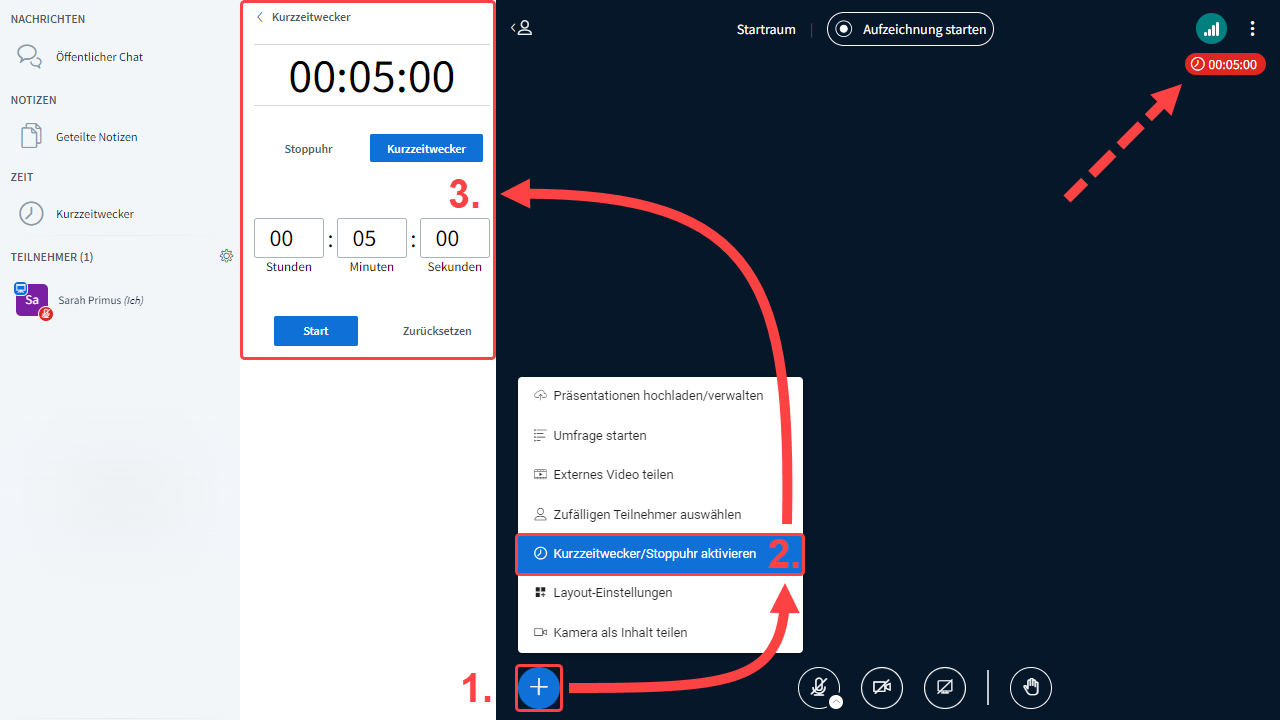 BBB 2.7 Kurzzeitwecker Stoppuhr BBB 2.7 Kurzzeitwecker Stoppuhr