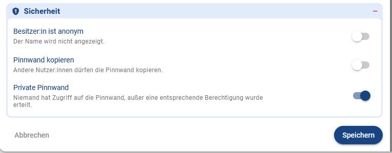 Taskcards - Pinnwand Sicherheit Taskcards - Pinnwand Sicherheit