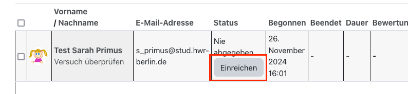 MoodleUpdate44_TestAbgabeNachreichen